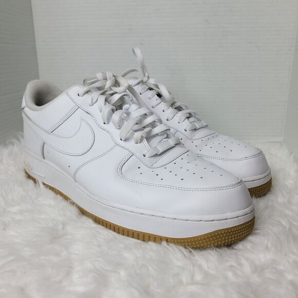 Nike Air Force 1 '07 Low 'White Gum Brown' Size 15 Casual Shoe DJ2739-100 - Picture 1 of 10